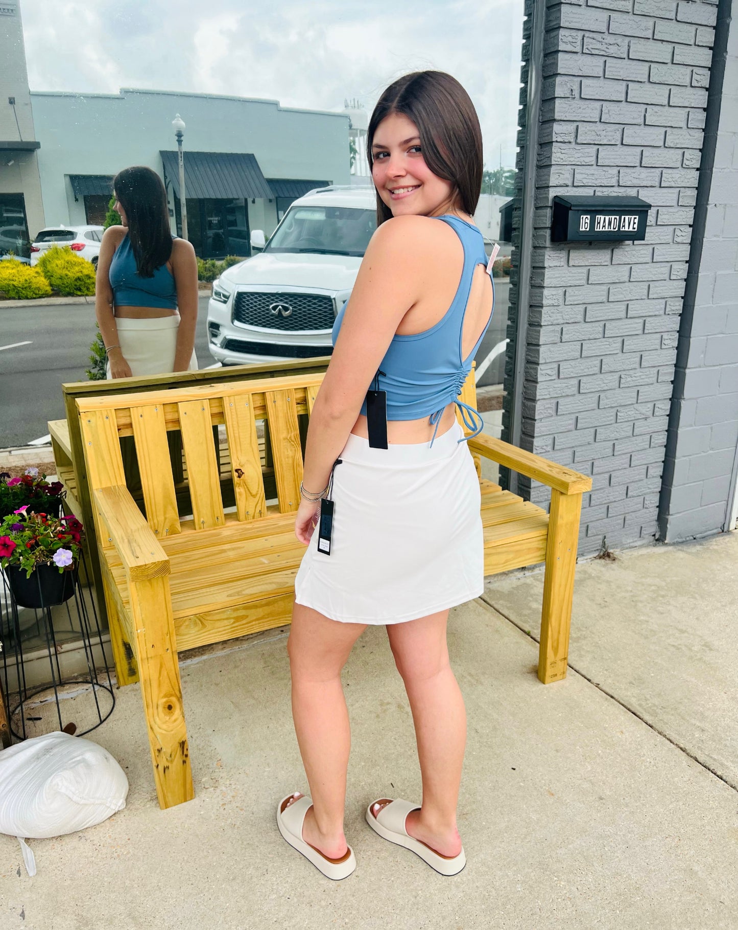 Cropped Sports Tank
