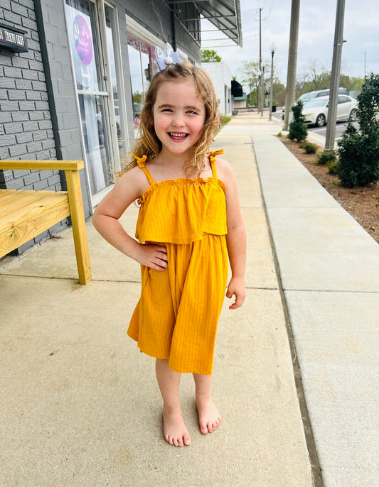 Girls knit dress