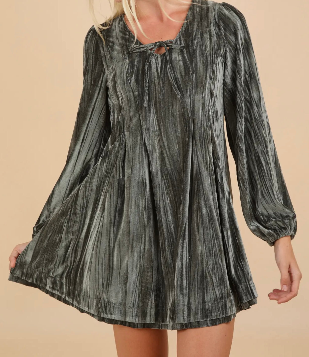 Velvet Mini Dress