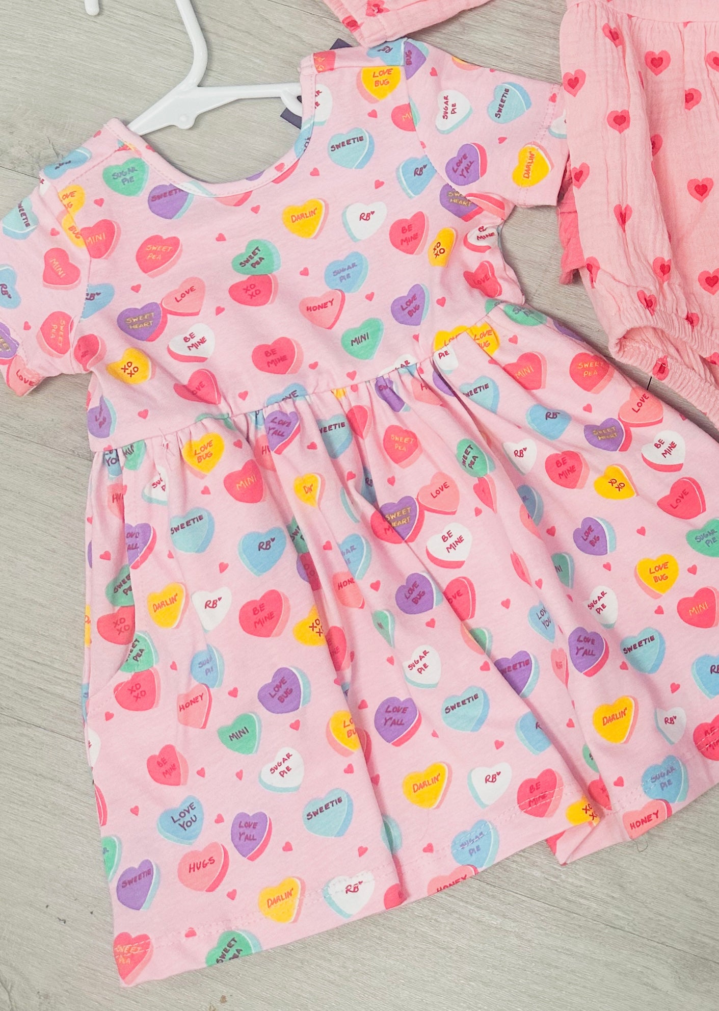 Girls Be My Valentine Twirl Dress