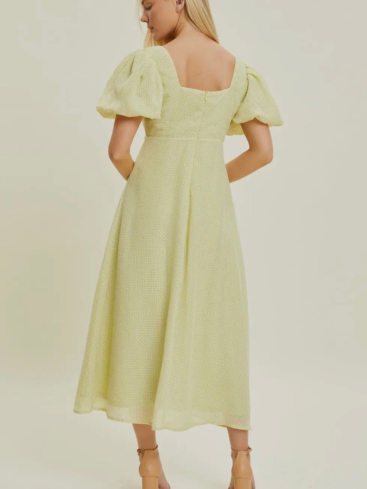 Knot front dress