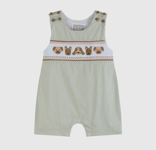 Green Dog Boys Shortalls