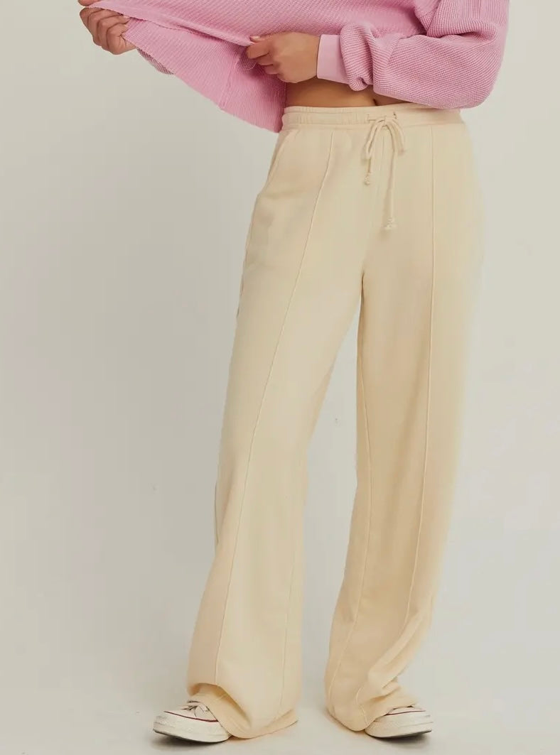 High Waisted Drawstring Sweatpants