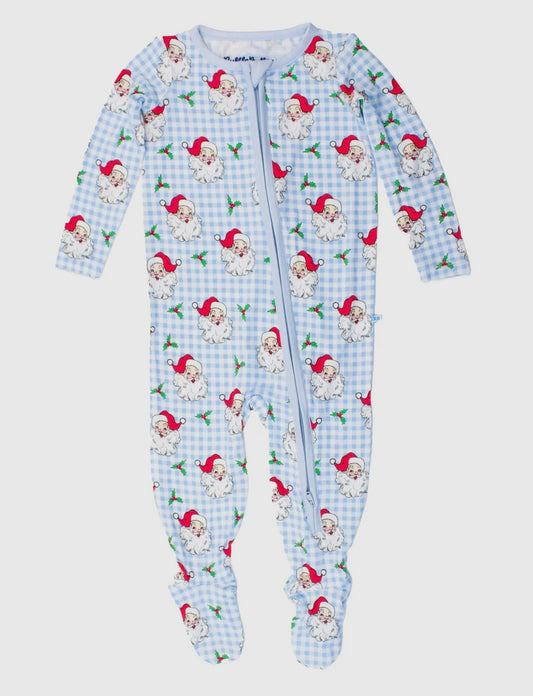 Baby boys dear Santa bamboo pajamas