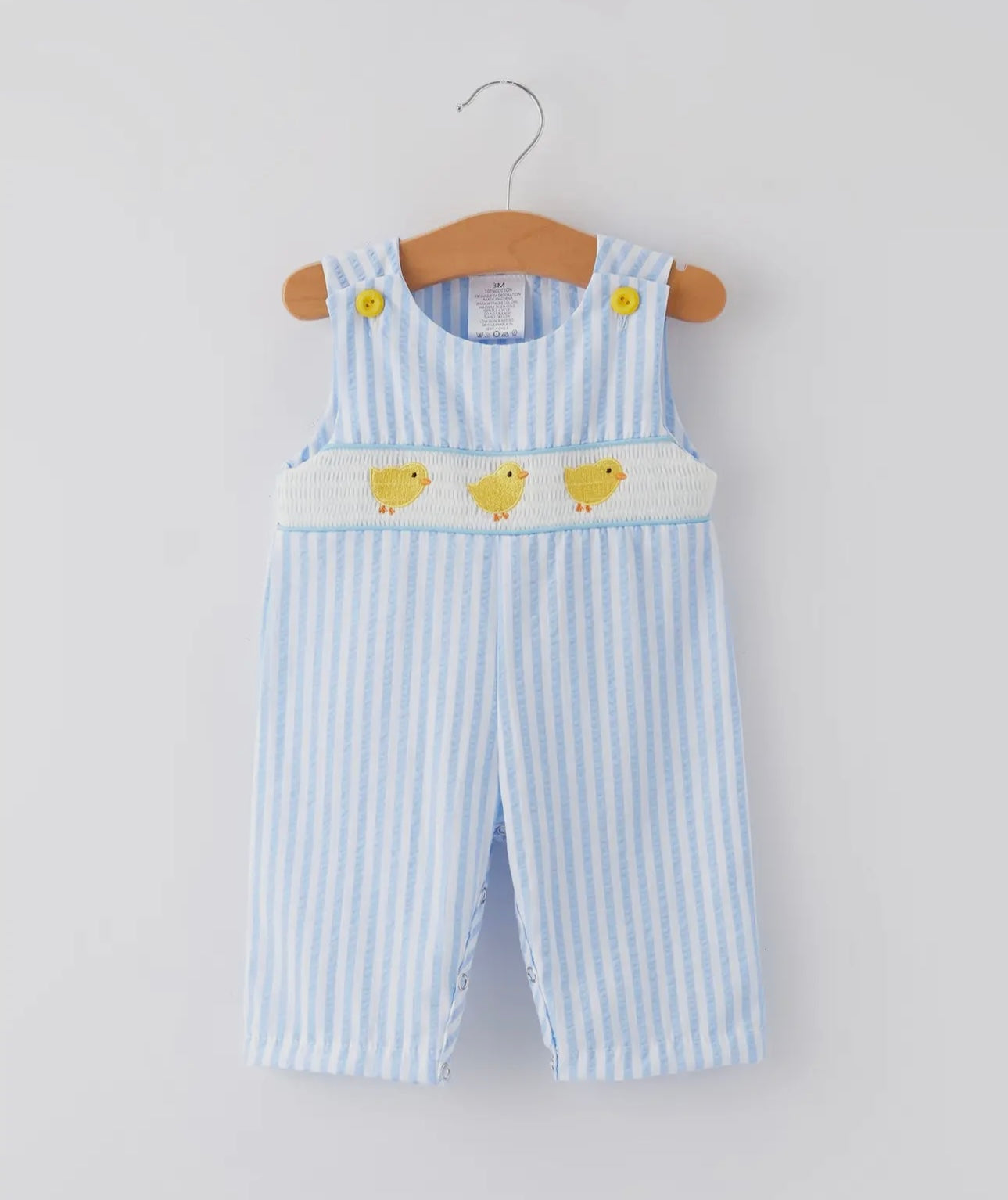 Boys Blue Chicken Romper