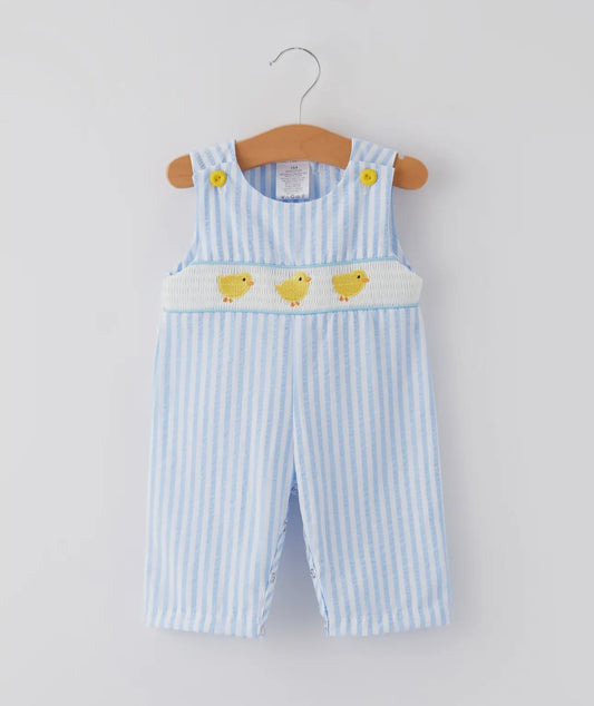 Boys Blue Chicken Romper