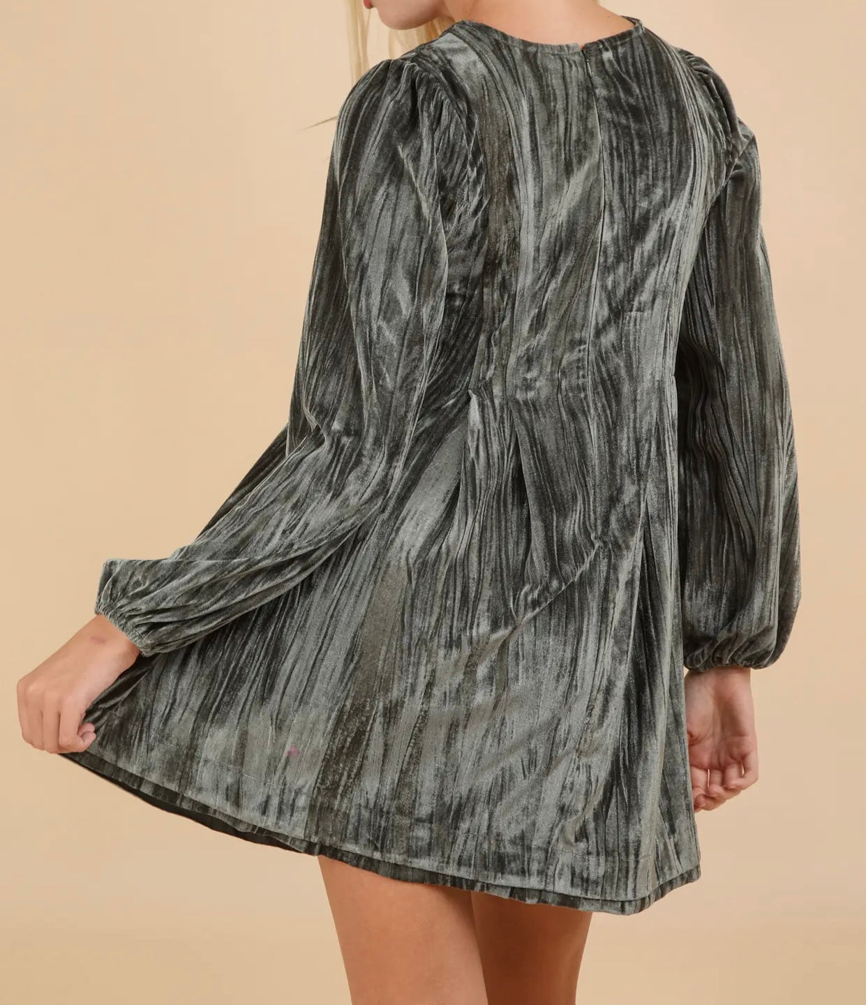 Velvet Mini Dress