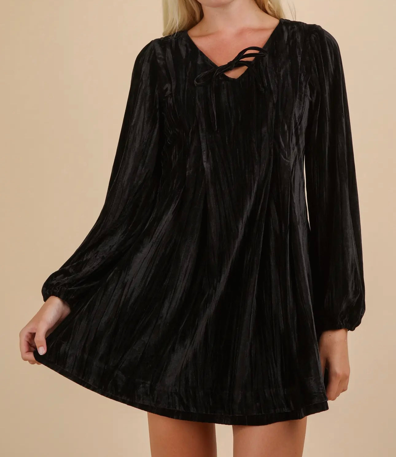 Velvet Mini Dress