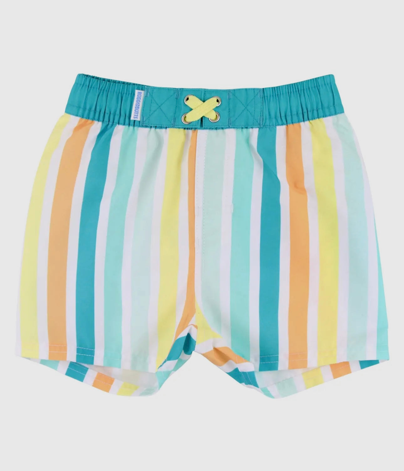 Poolside Stripes Swim Trunks