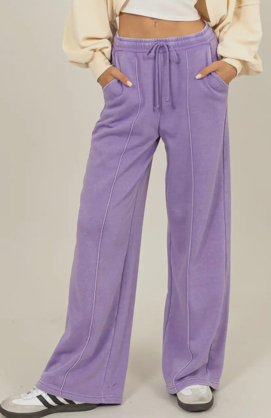 High Waisted Drawstring Sweatpants